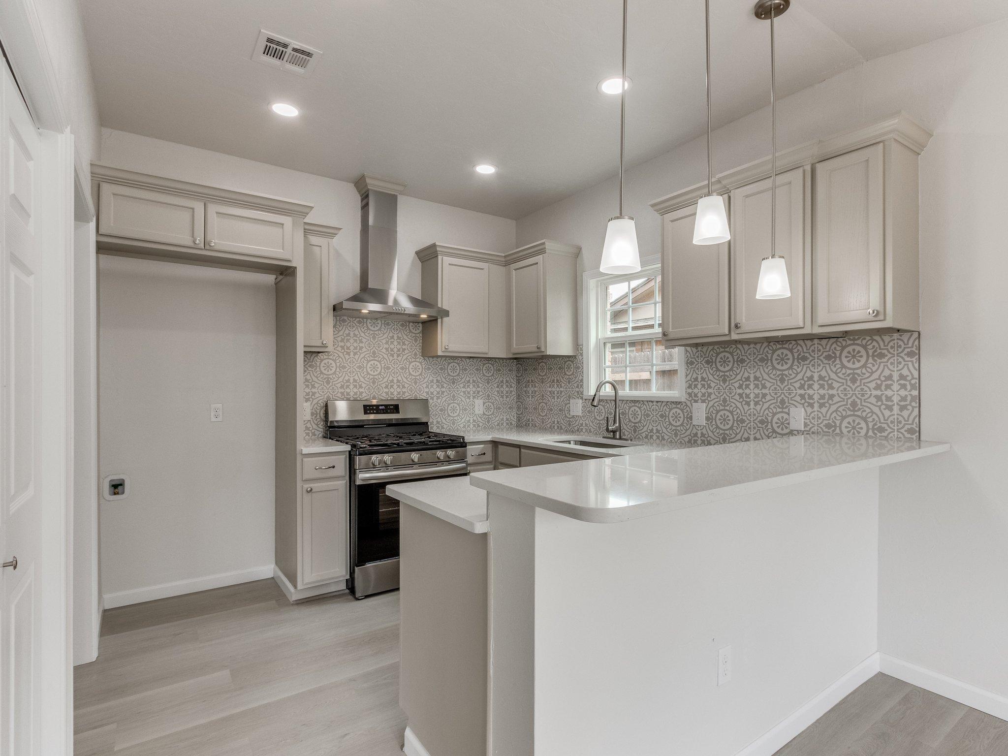 Kitchen after renovation